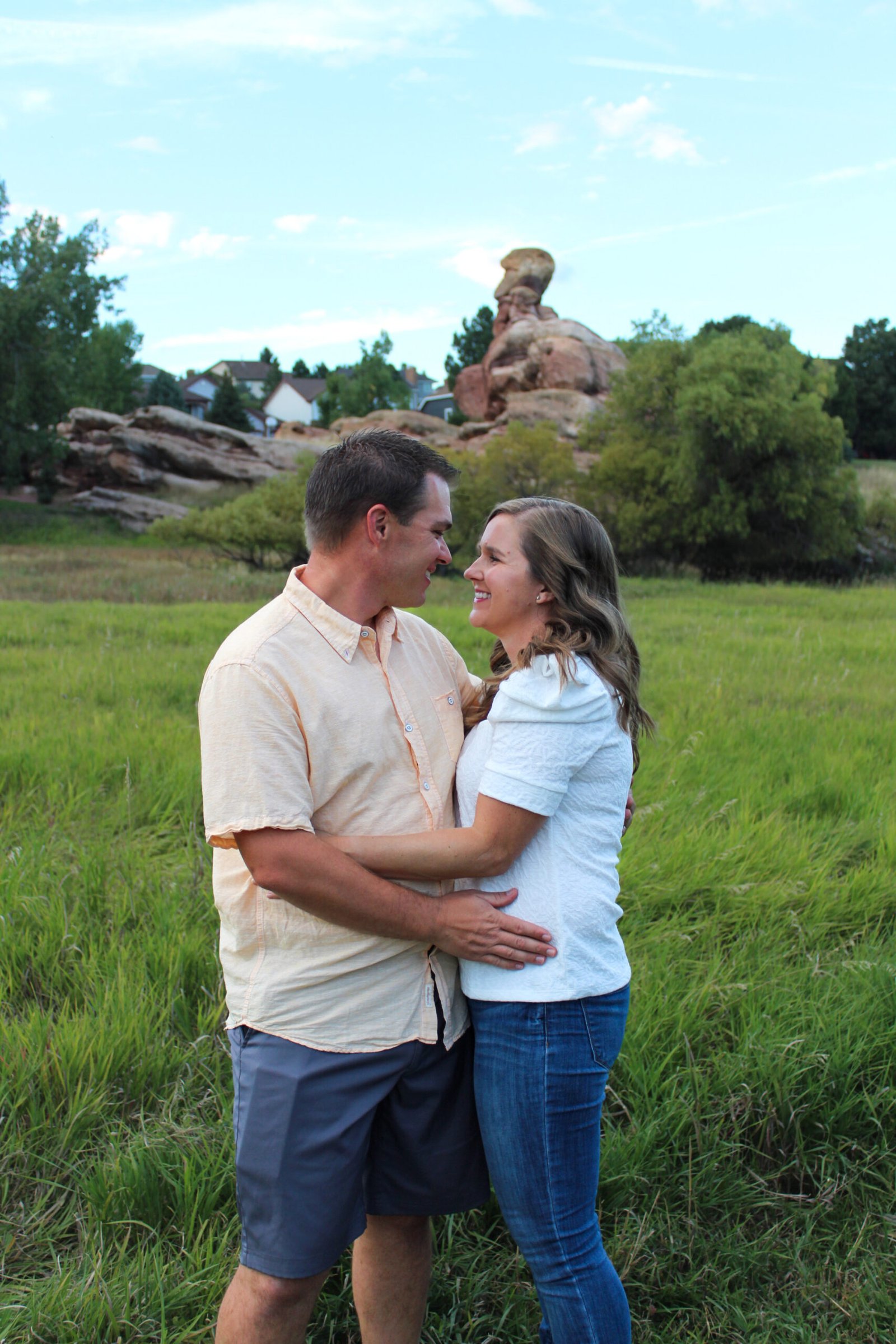 Jessica Boone, PA-C, with her husband